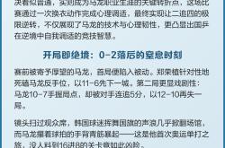 开云sport-日本乒乓球队翻盘中国乒乓球队，马龙统治全场