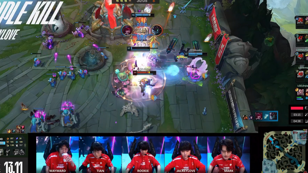 BRO险胜LGD，JackeyLove制霸全场的简单介绍
